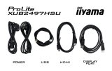 iiyama XUB2497HSU-B2 computerskrm 60,5 cm (23.8