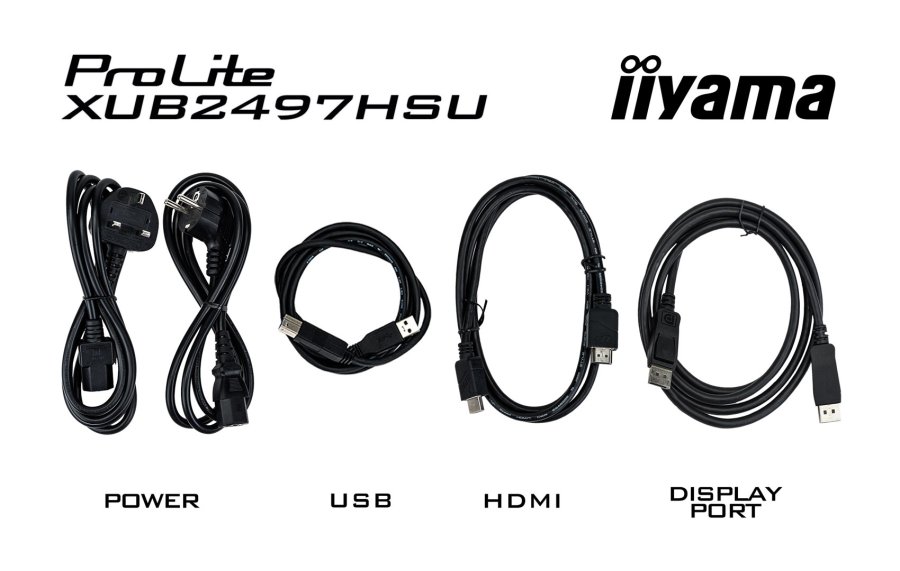 iiyama XUB2497HSU-B2 computerskrm 60,5 cm (23.8