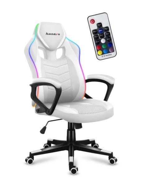 Huzaro Force 2.5 RGB WHITE MESH gaming-stol #3