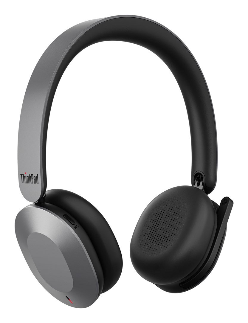 Lenovo 4XD1T60925 hovedtelefoner/headset Tr�dl�s Kontor/Callcenter USB Type-C Bluetooth Gr� #18