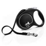 Flexi Black Design M 5 m Fleksibel hundesnor #1