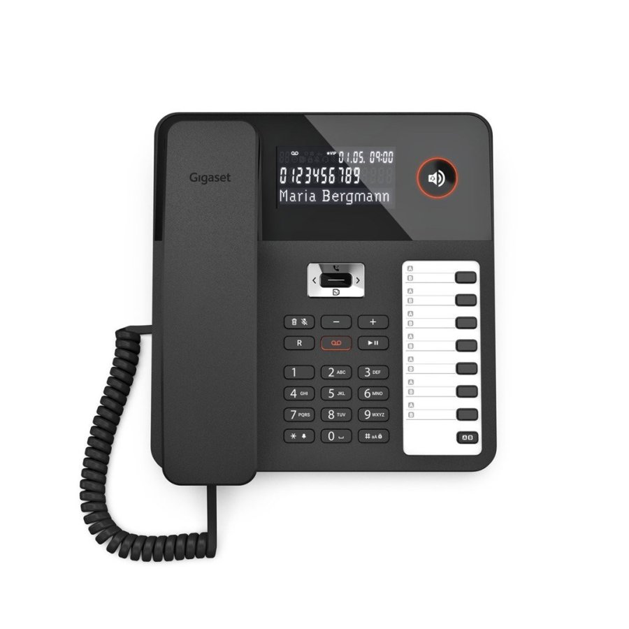 Gigaset DESK 800A DECT telefon Sort #4