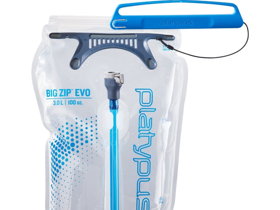 Platypus BIG ZIP Dagligt forbrug 3000 ml Polyethylen, Silikone Bl�, Transparent #4