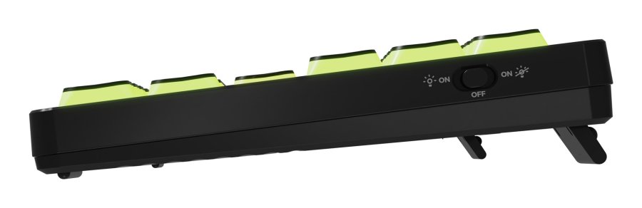 GENESIS Thor 430 TKL Wireless tastatur Spil USB + RF Wireless + Bluetooth QWERTY US engelsk Sort #16