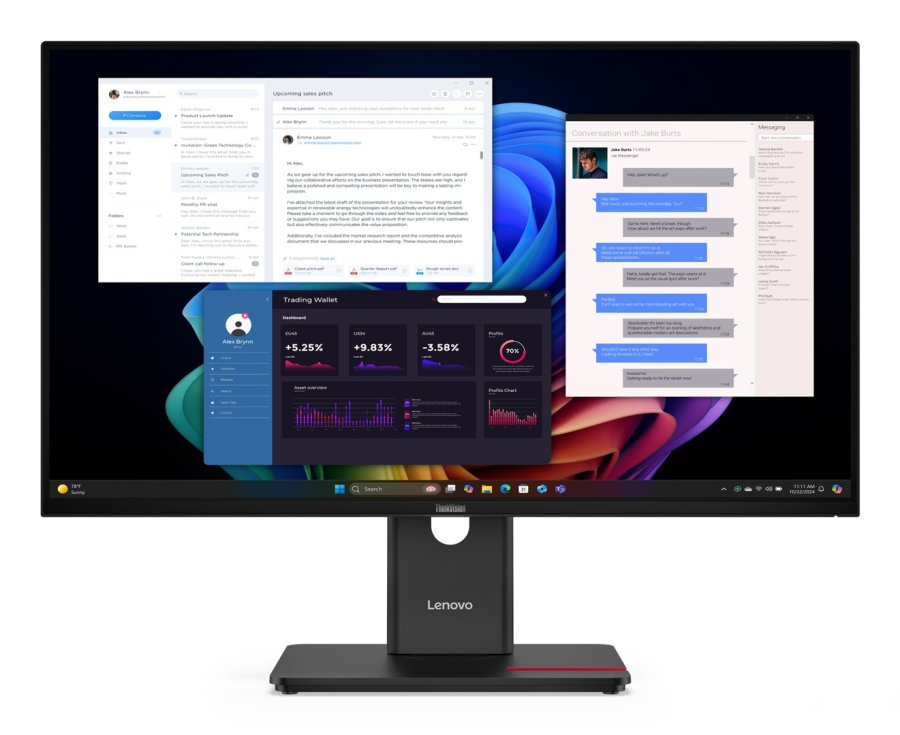 Lenovo ThinkVision T27UD-40 computersk�rm 68,6 cm (27