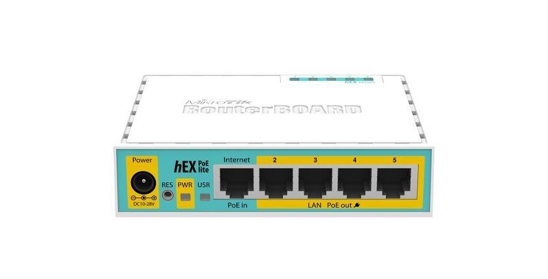 Mikrotik hEX PoE lite router Fast Ethernet Biały #2