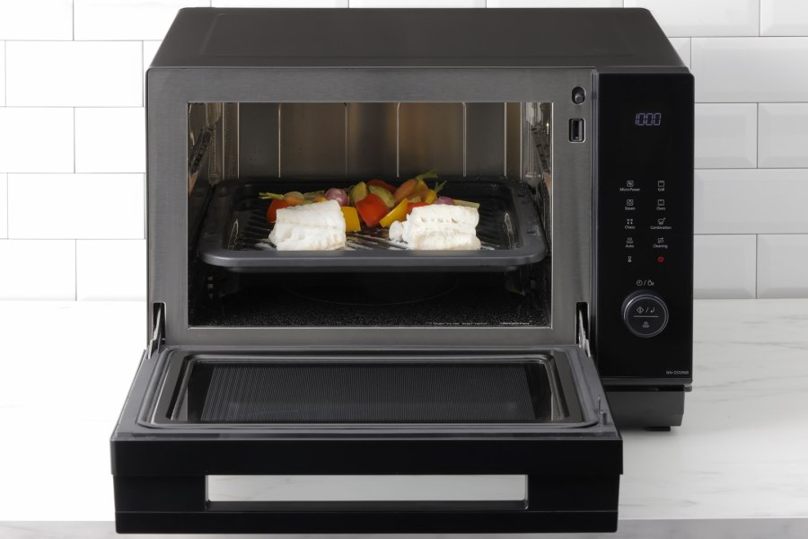 Panasonic NN-DS59NBEPG mikroblgeovn Bordplade Kombination mikroovn 27 L 1000 W Sort #53