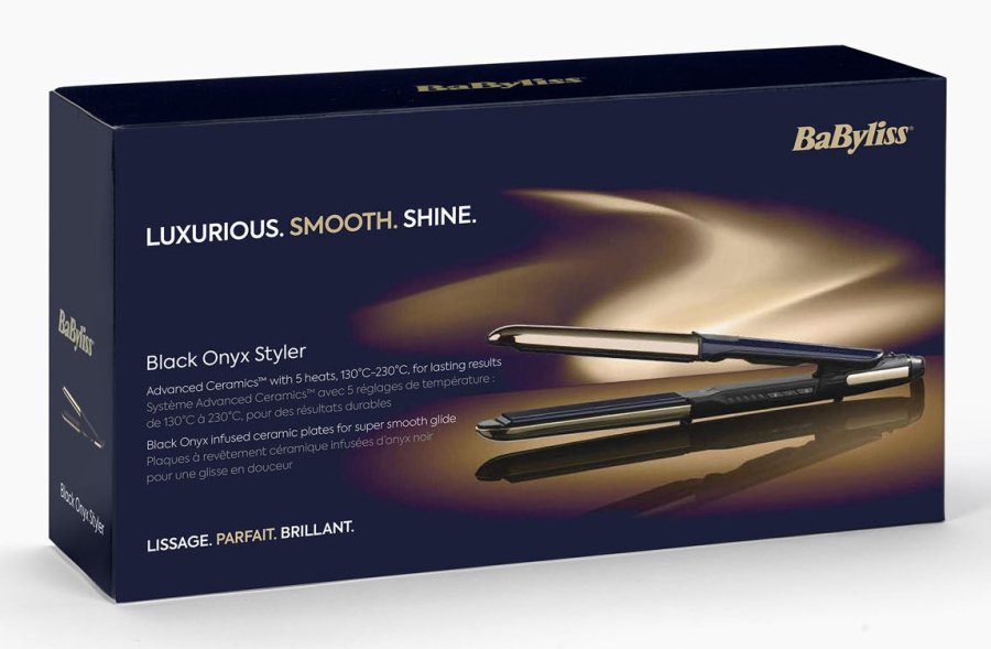 BaByliss ST484E hrstyler Glattejern Varm Sort, Guld 3,3 m #9