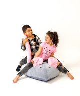 Puf GO GIFT Gr Pink Oxford Mus #3