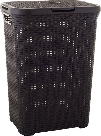 Curver Style 144873 vasketjskurv 60 L Firkant Rattan Brun #1