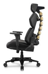 COUGAR Terminator Elite Gold PC gamingstol Polstret s�de Sort, Guld #7