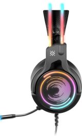 Defender Cosmo Pro Headset Ledningsf�rt Spil Sort #7