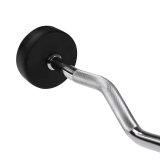 HMS GSL15 fast vgtstang/ gummibelagt knkket stang 15 kg #10