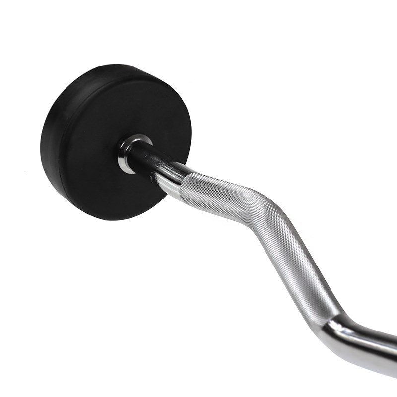 HMS GSL15 fast vgtstang/ gummibelagt knkket stang 15 kg #10