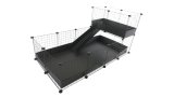 C&C modulbur gulv 4x2 + Loft 2x1 + Sort rampe #1