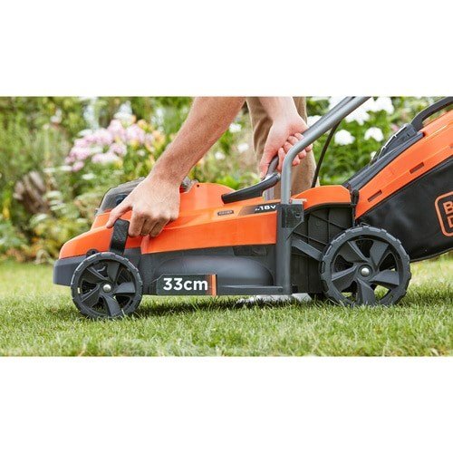 Black & Decker BCMW3318L2 Skubbe plneklipper Batteri Sort, Orange #14
