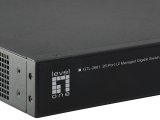 LevelOne GTL-2661 netv�rksswitch Administreret L2 Gigabit Ethernet (10/100/1000) Sort #3