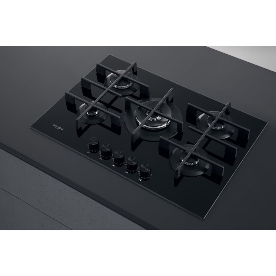 Whirlpool AKWL 728/NB Sort Indbygget 75 cm Gaskomfur 5 zone(s) #10