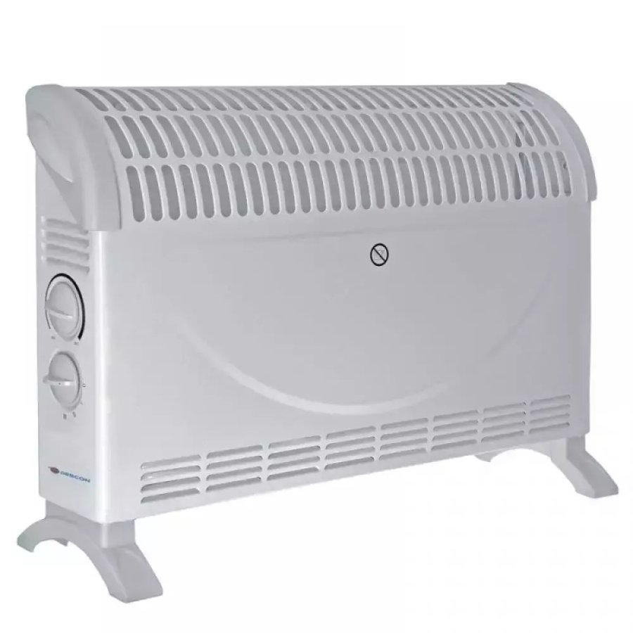 DEDRA DA-K2000 T varmeapparat Hvid 2000 W Konvektor elektrisk rumvarmer #1