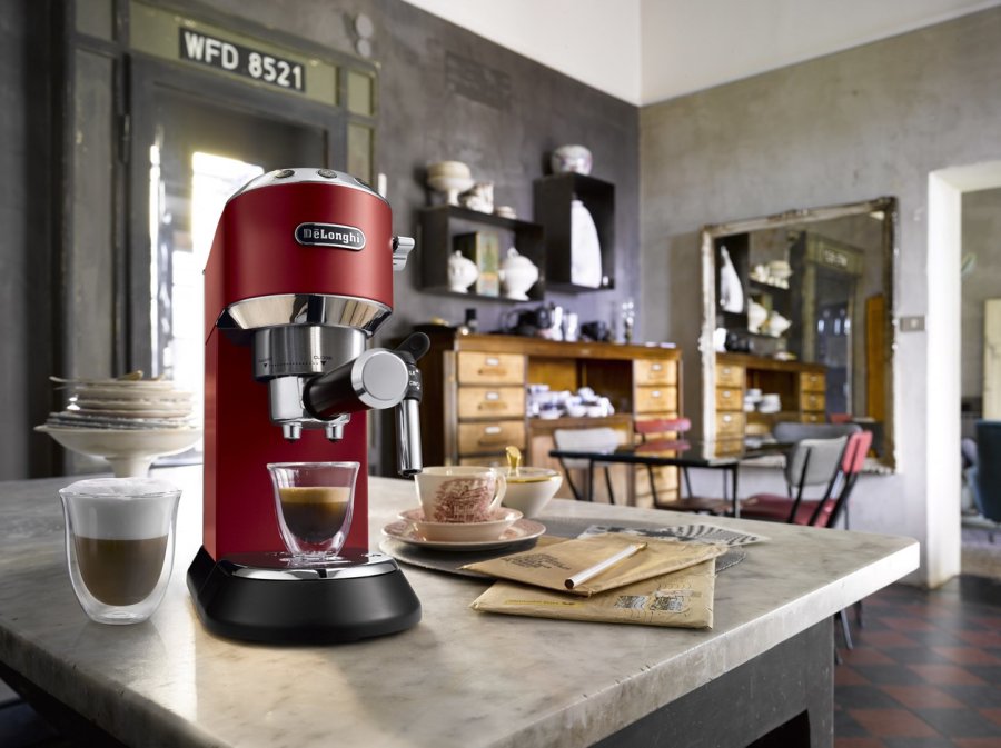 DeLonghi Dedica Style EC 685.R Semi-auto Espressomaskine 1,1 L #6