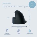 R-Go Tools Ergonomische muis R-Go HE Break met pauzesoftware, small (handlengte 165 mm), rechtshandig, 3-in-1 connectie, zwart #12