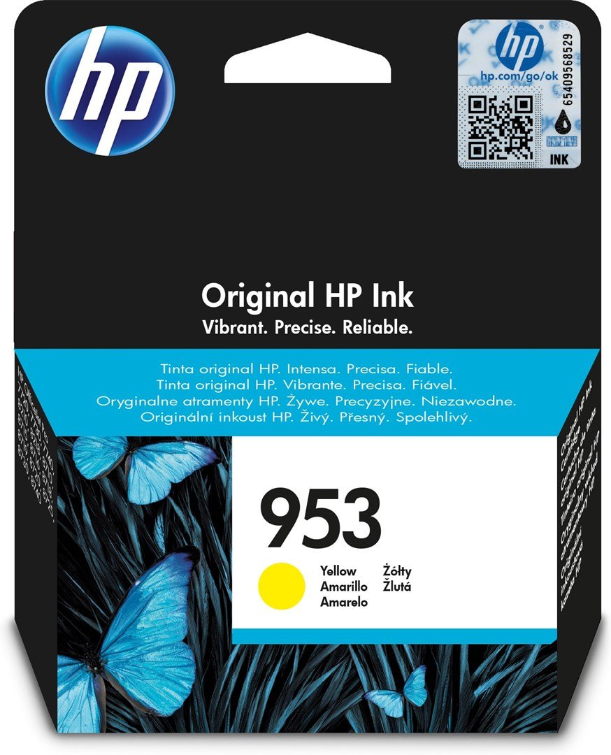 HP Original 953-blkpatron, gul #1
