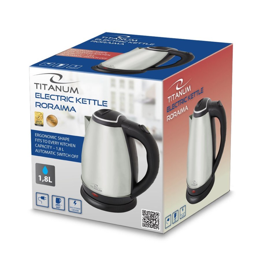 Titanum TKK102X Elkedel 1.8L 1800W Inox #9