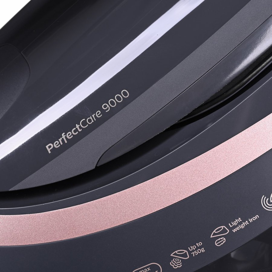 Philips PSG9040/80 Dampstrygning station 3100 W 1,8 L SteamGlide Elite-stryges�l Sort #7