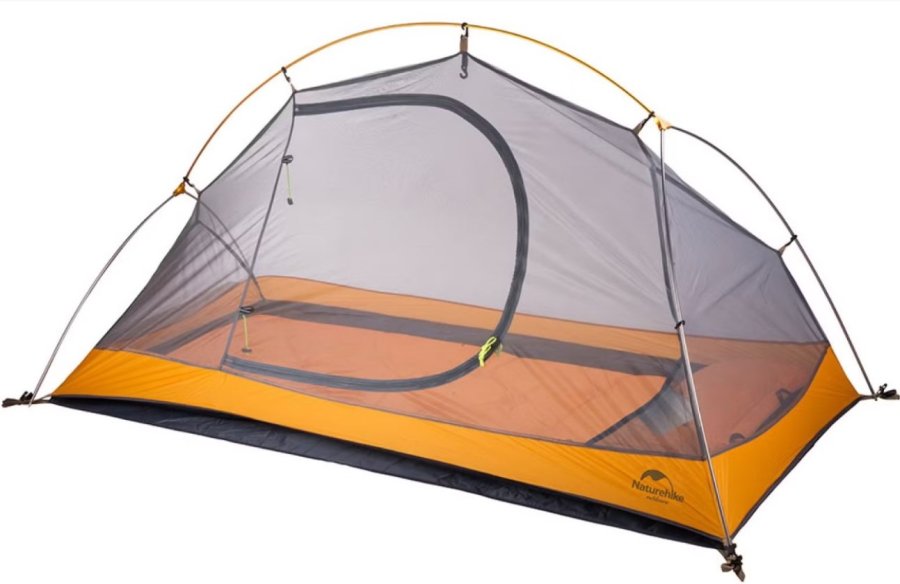 Naturvandre cykeltelt Ultralet 1 NH18A095-D-orange #6