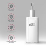 Axagon ACU-DPQ65W oplader til mobil enhed Mobiltelefon, Netbook, Laptop, Smartphone, SmartWatch, Tablet, Universel Hvid Vekselstrm Hurtig opladning Indendrs #6