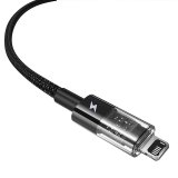 Baseus Gem USB til IP 2.4A hurtigopladningskabel 2 m Sort #3