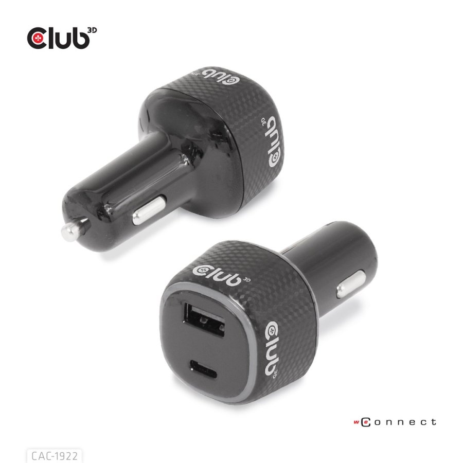 CLUB3D CAC-1922 oplader til mobil enhed Laptop Sort Cigart�nder Automatisk #9