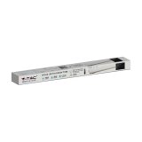 Hermetisk armatur V-TAC VT-120018 solenergi 120cm 18W IP65 3000K-4000K-6400K 1000lm (SKU 6500) Hvid #8
