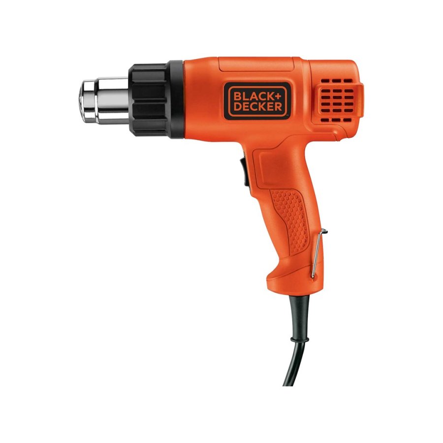 Black & Decker KX1650-QS varmepistol 740 l/min 600 C 1750 W Sort, Orange #1