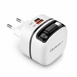 Qoltec 51784 GaN 65W oplader | 5-20V | 3-3.25A | USB-C PD PPS #1