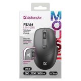 Gaming-mus Defender FEAM MM-296 RF SILENT Sort #2