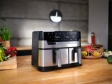 Tefal Dual Easy Fry & Grill EY905D Dobbelt 8,3 L Enkeltstende 2700 W Varmluftsteger Rustfrit stl #4