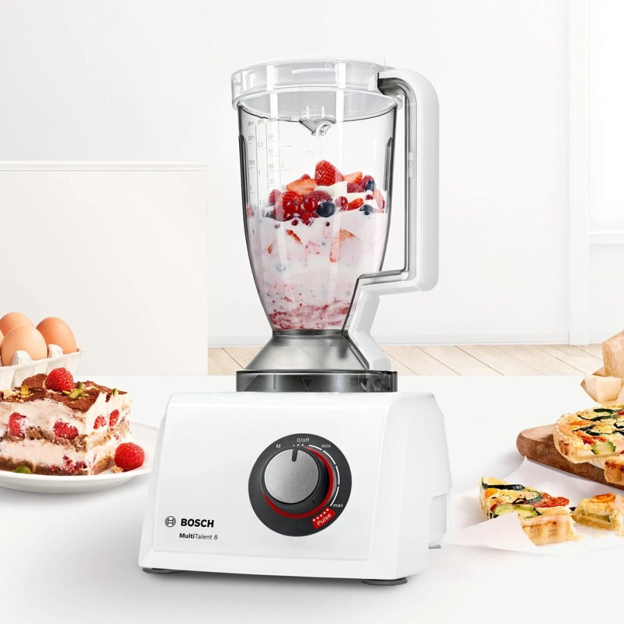 Bosch MC812W501 foodprocessor 1000 W 3,9 L Hvid Indbyggede v�gte #5