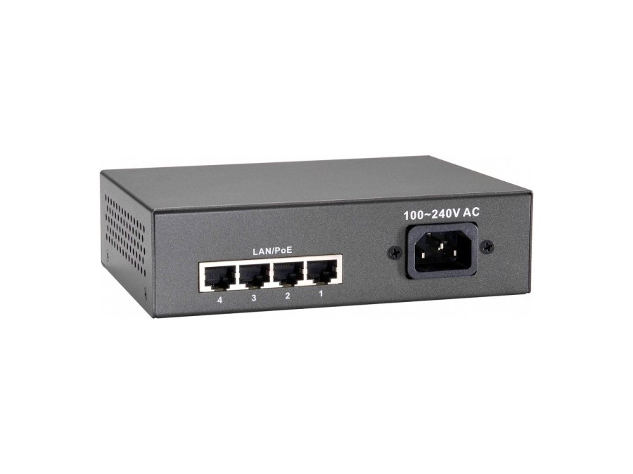 LevelOne FEP-0511 netv�rksswitch Fast Ethernet (10/100) Str�m over Ethernet (PoE) Gr� #1