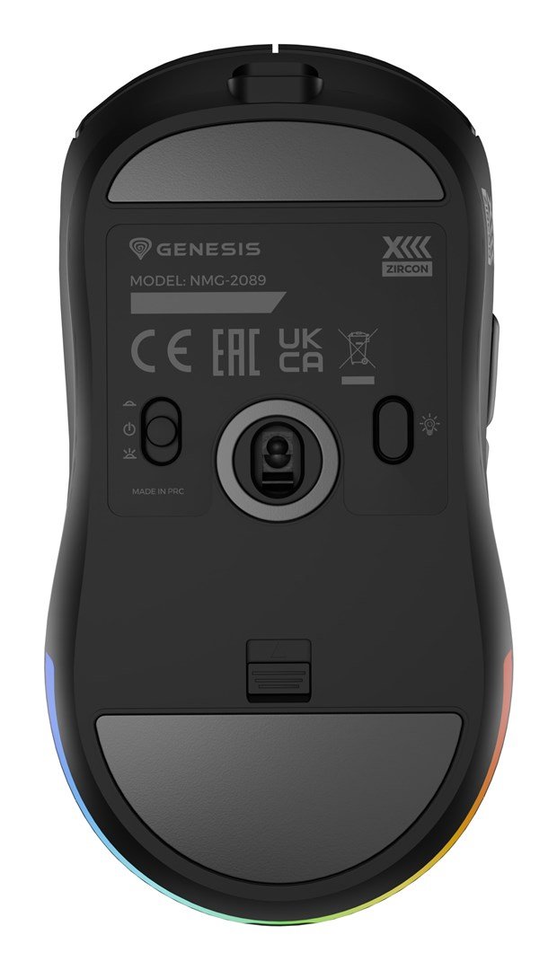 GENESIS Zircon XIII mus Spil Ambidextrous RF Wireless + USB Type-C Optisk 26000 dpi #14