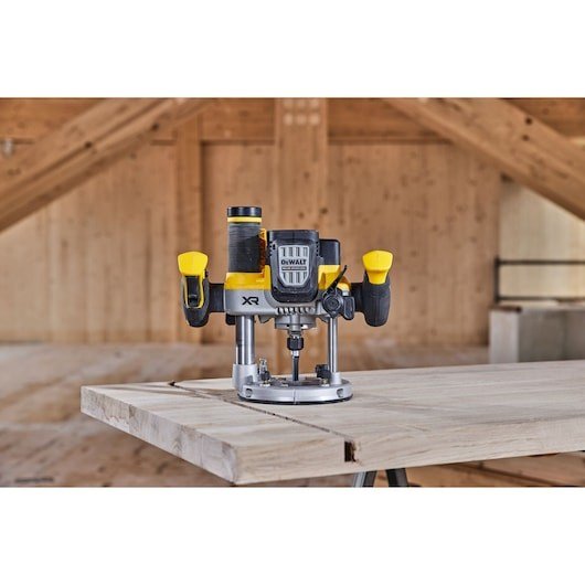 DeWALT DCW620NT-XJ router og overfrser Sort, Gul 23000 rpm #21