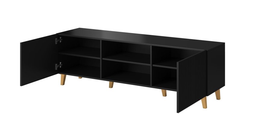 Cama RTV-skab PAFOS 150x42x52 Sort mat #2