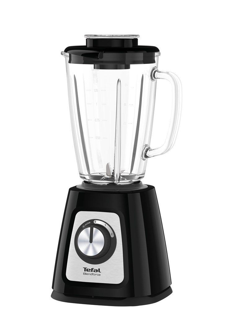 Tefal BlendForce II BL4358 blender 1,25 L Bordplade blender 800 W Sort, Brstet stl #7