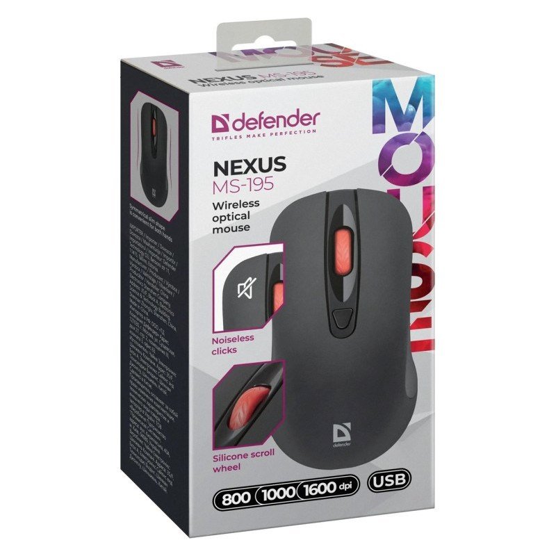 COMPUTERMUS DEFENDER NEXUS MS-195 RF SILENT SORT #7