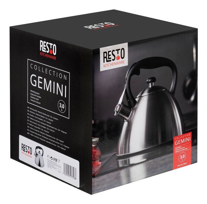 Resto Kitchenware 90601 kedel 3 L Rustfrit stl #28