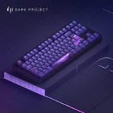 Dark Project ALU87B Celestial, G3MS Voidstone Switch, UK/DE/AT/ES/IT/FI/NO/SE/DK tastatur Spil USB QWERTZ Dansk, Engelsk, Tysk, Italiensk, Nordisk, Norsk, Spansk, Svensk, UK engelsk Lilla #13