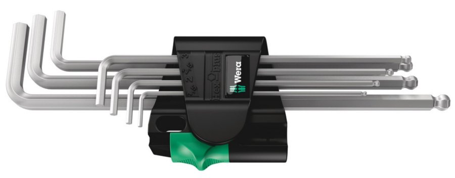 Wera 05022101001 unbrako ngle L-formet unbrakonglest Metric 7 stk #1