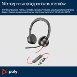 Poly Blackwire 8225 Stereo Microsoft Teams Certified USB-C Headset +USB-C/A Adapter #3