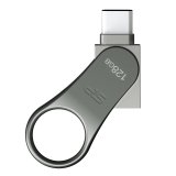 Silicon Power Mobile C80 USB-hukommelsespind 128 GB USB Type-A / USB Type-C 3.0 (3.1 Gen 1) Titanium #2