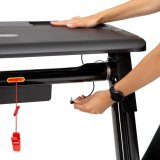 HMS LOOP12 MULTI elektrisk lbebnd med skrivebord 1-12 km/t, sort #37